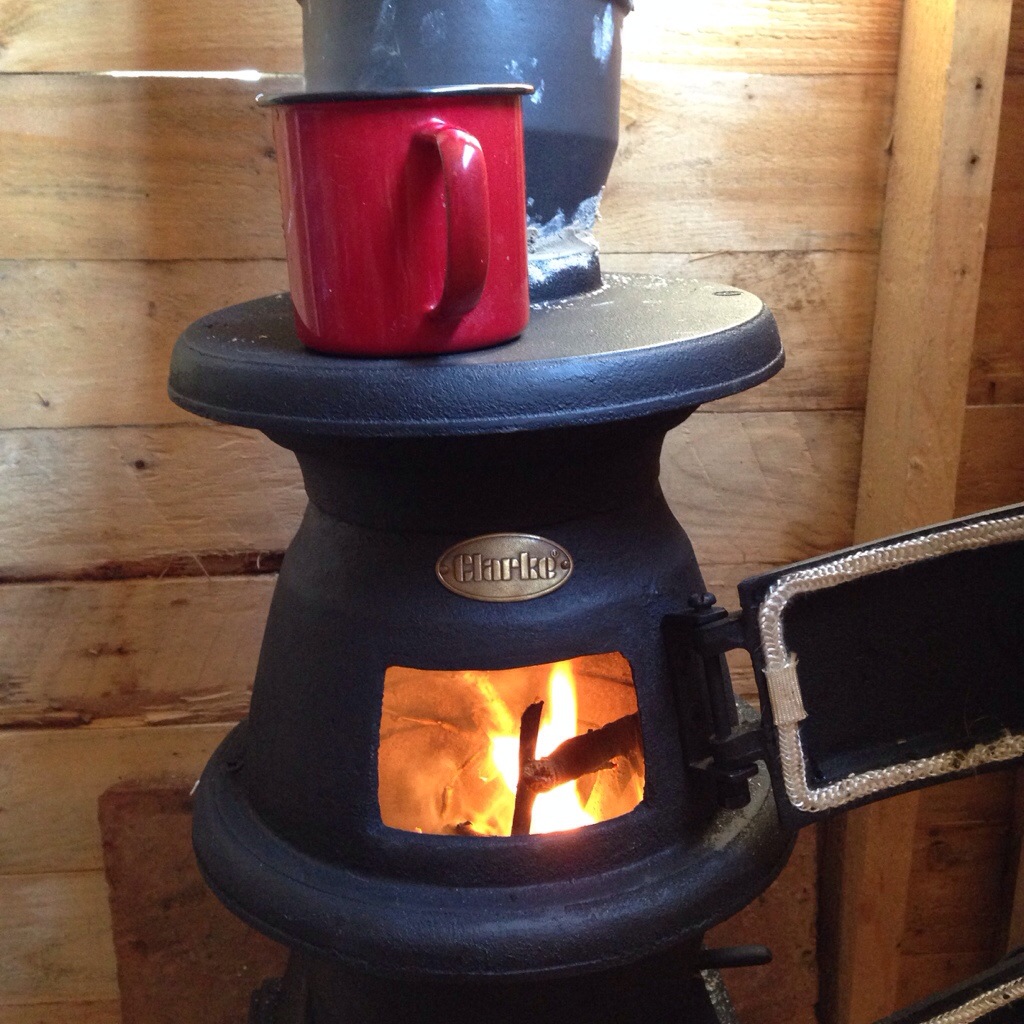 Wood Burner and a Shed | Spade Fork Spoon