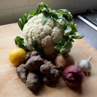 Roasted Jerusalem Artichoke and Cauliflower Soup - A Guest Post from @MissAmyPhipps